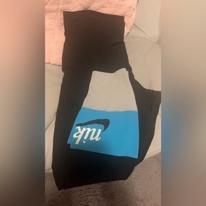 Color block Nike leggings